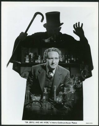 Spencer Tracy Vintage 1941 Mgm Photo " Dr.  Jekyll And Mr.  Hyde "