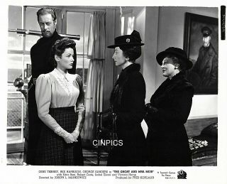 Gene Tierney,  Rex Harrison " The Ghost And Mrs.  Muir " 1947 V.  Original/8x10
