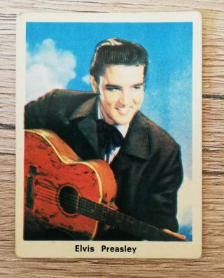 Elvis Preasley 1968 Imperial Krsko Bubble Gum Card 35