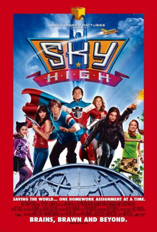 Sky High 27x40 Double - Sided Reg Us One Sheet Movie Poster Kurt Russell