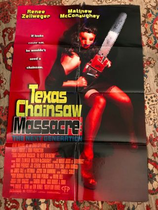 Texas Chainsaw Massacre: The Next Generation 1994 Horror 27x41 " One Sheet