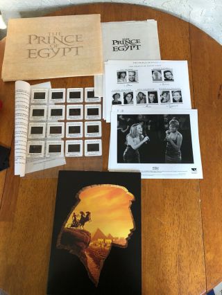 Prince Of Egypt Press Kit Book Whitney Houston Mariah Carey 13 Photos 16 Slides