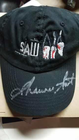 Saw Iii Crew Hat Signed By Shawnee Smith " Amanda " With Twisted Pictures