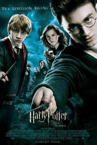 Harry Potter And The Order Of The Phoenix Movie Poster Ds Final 27x40
