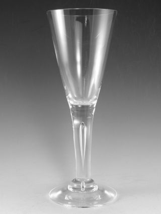 Dartington Crystal - Sharon Pattern - Wine Or Water Glass / Glasses - 22.  5cm 2nd