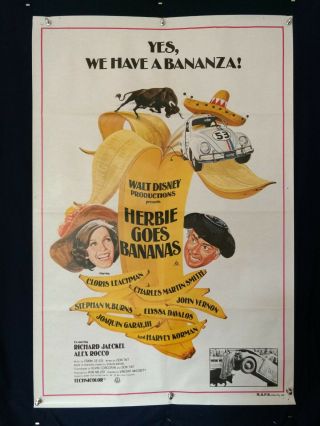 Herbie Goes Bananas - Walt Disney Australian One Sheet Movie Poster