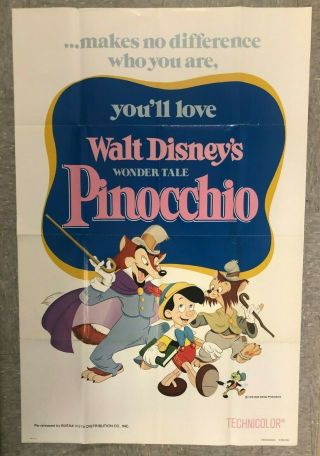 1978 Movie Poster Walt Disney 