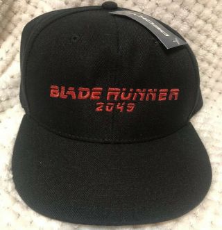 Authentic Exclusive Harrison Ford Blade Runner 2049 Movie Black Cap Snapback Hat