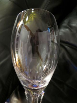 Gorham Crystal Large Wine or Water Goblet Glasses - Set of 2 - Jolie Pattern 2