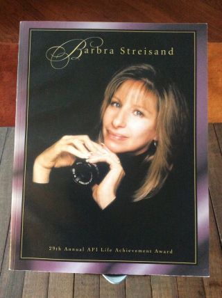 Barbra Streisand 29th Afi Life Achievement Award Program 2001