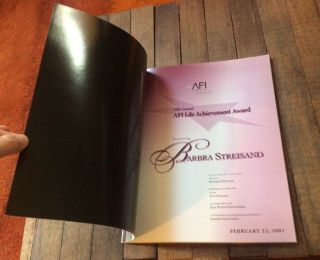 Barbra Streisand 29th AFI Life Achievement Award Program 2001 3