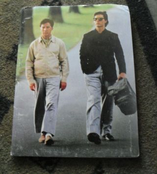 1988 Rainman Press Kit Folder With Production Notes And Papers