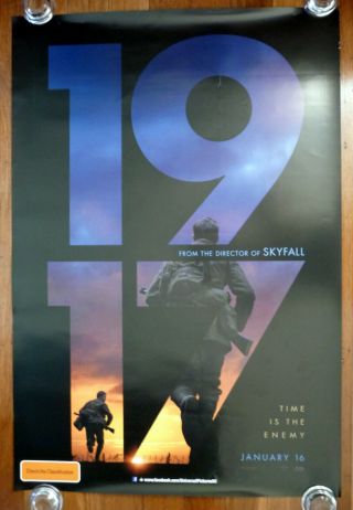 1917 2019 Australian Advance One Sheet Movie Poster Style B Colin Firth