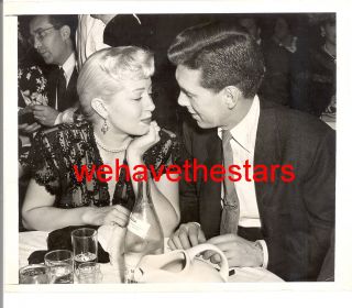 Vintage Lana Turner Bob Hutton Date At Embassy Club 