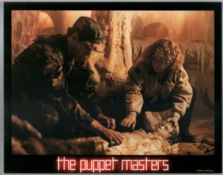 The Puppet Masters Lobby Card 1994julie Warnerr - Eric Thal - Benji Thall