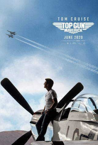Top Gun Maverick Movie Poster 2 Sided Version B 27x40 Tom Cruise