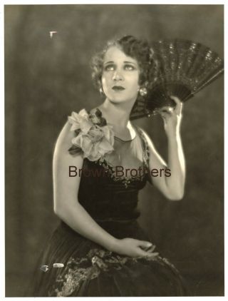 1920s Hollywood Helene Costello Oversized Photo By Preston Duncan