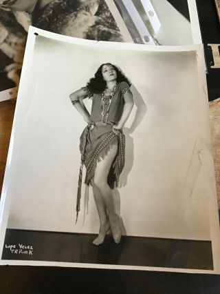 Photograph Lupe Velez Movie Actress In American Indian Clothing