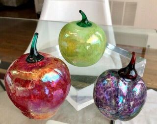Art Glass Fruit - - Deliciously