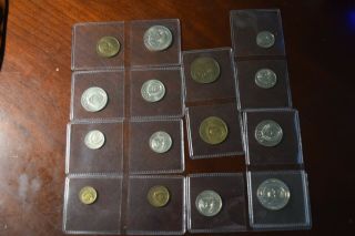 1967 Russia Ussr Cccp 10 Coin Set & 1961 5 Coins