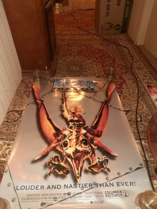Heavy Metal Movie Poster 1996 Re - Release Old Stock