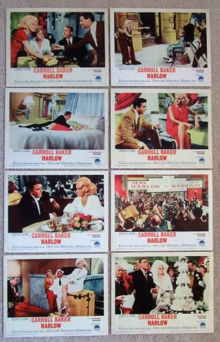 Harlow 1965 Set Of 8lc 