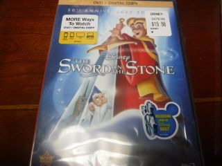 Disney Movie Bundle Pack Of 4 DVDS The Sword In The Stone,  Muppets,  Pixie,  So on. 2