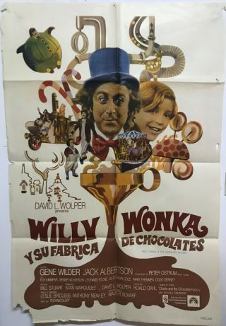 Willy Wonka & The Chocolate Factory Gene Wilder,  Jack Albertson,  Mi134
