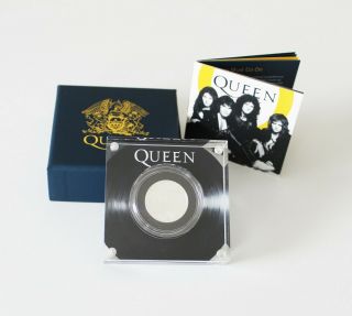 2020 Great Britain 1/2 Oz.  Silver Proof Music Legends Queen