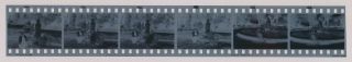 (strip Of 6) 1960s Photo Negatives Jack Lord Young Actor Hawaii Five - 0