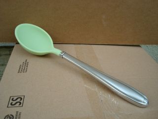 Princess House Barrington Stainless Steel & silicone Spoon 5436 2