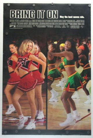 Bring It On 2000 Double Sided Movie Poster 27 " X 40 "