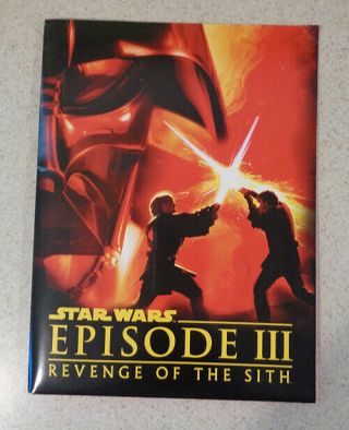 Star Wars Episode III: Revenge of the Sith [Original EPK Promo Press Kit w/ DVD] 2