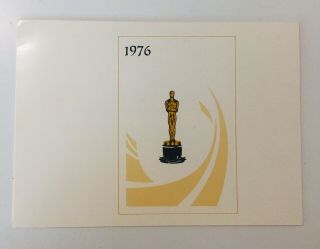 Vintage 1976 48th Annual Academy Awards Invitation Oscars Ceremony Cuckoo 