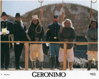 Geronimo 8x10 Lobby Card Poster Photo 1993 Studi Damon Duvall Patric 4
