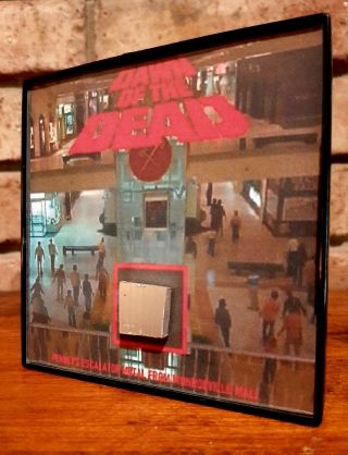 Dawn Of The Dead George Romero Movie Prop Escalator Piece Framed Display