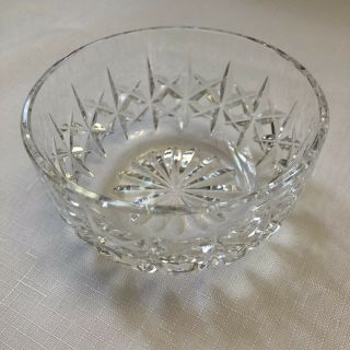 Waterford Crystal Finger Bowl Ireland Lismore Pattern 3 7/8 Inch Berry Dish Vtg