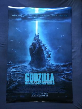 Godzilla King Of Monsters - Ds Movie Poster 27x40 D/s - Final