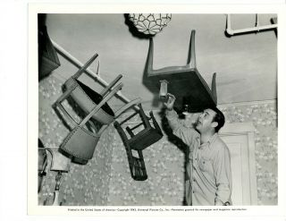 " Lon Chaney " Lc - P4 1943 " Furniture On Ceiling " Universal