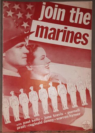 Join The Marines - 1937 Paul Kelly,  June Travis,  Reginald Denny