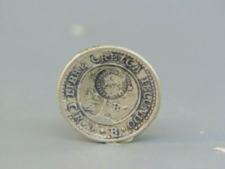 1847 Costa Rica 1/2 Real Silver Coin Km 68