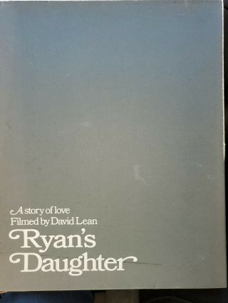Ryan’s Daughter David Lean’s Film Mgm 1970 Press Kit Robert Mitchum