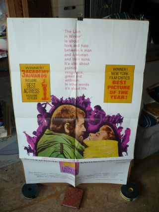 The Lion In Winter,  Orig 1 - Sh / Movie Poster [peter O 