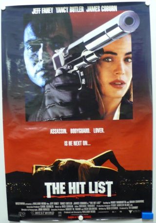 The Hit List 1993 Jeff Fahey,  Yancy Butler,  And James Coburn - Poster