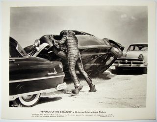 Revenge Of The Creature Us 8x10 Still Photo 4 Sci - Fi Horror 1955