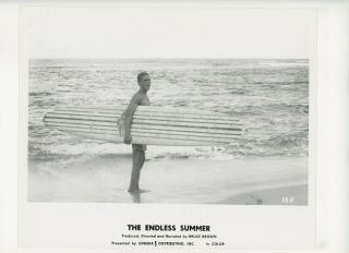Endless Summer Movie Still 8x10 Mike Hynson With Surfboard 1966 22396