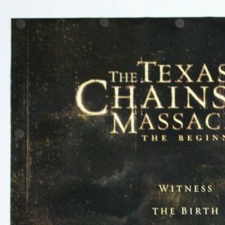 Texas Chainsaw Massacre: The Beginning 2006 DS Movie Poster 27 