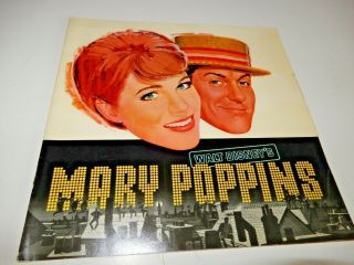 Walt Disney’s Mary Poppins 1964 Movie Program Julie Andrews