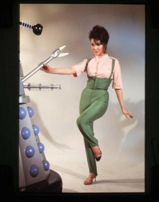 Dr.  Who And The Daleks Jennie Linden Studio Portrait 35mm Transparency