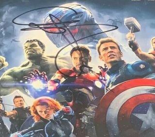 Chris Hemsworth SIGNED AUTOGRAPH Avengers Age Of Ultron DVD 2